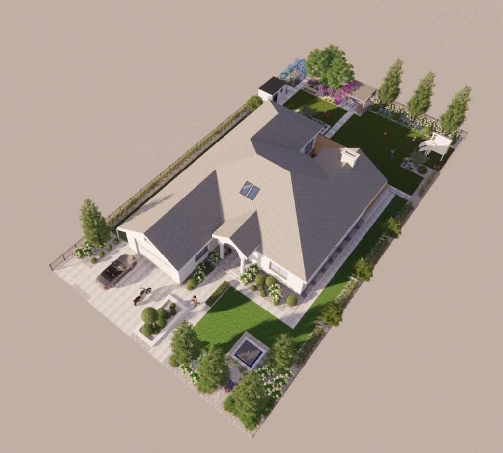 Projekt ogrodu 3D